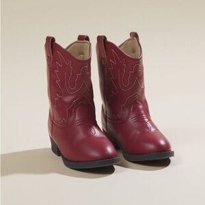 Toddler Red Cowboy Boots